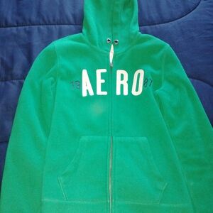 Aeropostale Kids Green Zip-Up Jacket